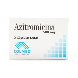AZITROMICINA 500 MG CAJA 3 CAP PC