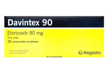 DAVINTEX 90 MG 10 COMPRIMIDOS RECUBIERT.