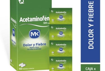 ACETAMINOFEN 500 MG 100 TAB MK