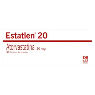 ESTATLEN 20 MG (ATORVASTATINA) 30TBS REC