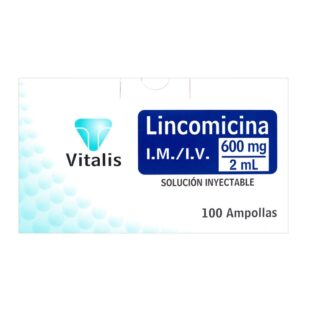 LINCOMICINA 600 MG/2 ML 100 AMP VT