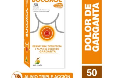 BUCOXOL TRIPLE ACCION MIEL LIMON 50 TBS