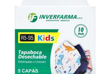 TAPABOCA R5-95 PEQUENO ESTAMPADO KID 10U