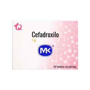 CEFADROXILO 1000 MG 12 TBS MK