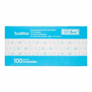 TOA.ALCOHOL ISOPROPILICO CLORHEXID.100UN