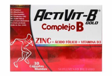 ACTIVIT-B GOLD COMPLEJO B 30 CAP BLANDAS