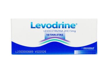 LEVODRINE LEVOCETIRIZINA 5 MG 10 TBS
