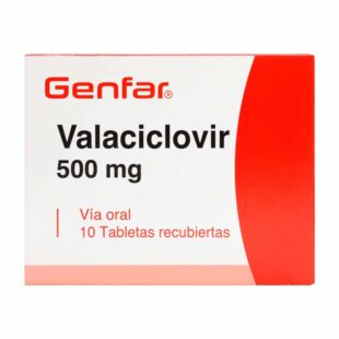 VALACICLOVIR 500MG 10 TBS REC GF