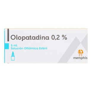 OLOPATADINA 0.2 % SOLUCION OFT.5 ML MP