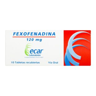 FEXOFENADINA 120 MG 10 TBS EC