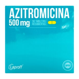 AZITROMICINA 500 MG 30 TABLETAS LP