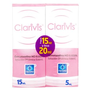 CLARIVIS 0.025% 15ML+CLARIVIS 0.025% 5ML