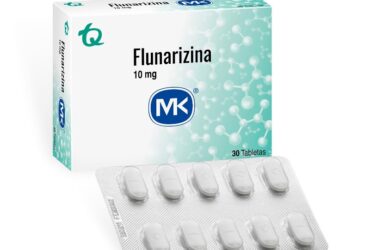 FLUNARIZINA 10 MG 30 TABLETAS MK