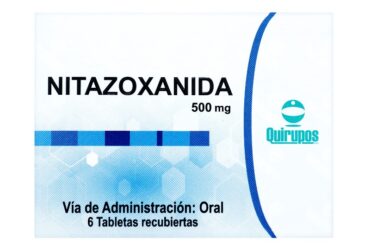NITAZOXANIDA 500 MG 6 TBS