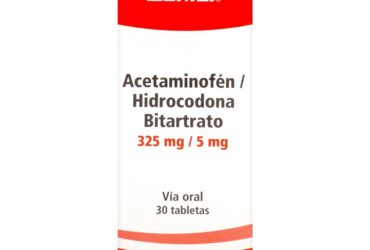 ACETAMINOF / HIDROCO 325MG/5MG 30TBS