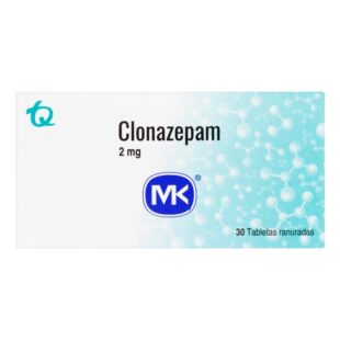 CLONAZEPAM 2 MG 30 TABS MK (C)