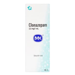 CLONAZEPAM 2.5MG GOTAS 20 ML MK (C)