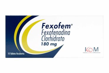 FEXOFEM 180 MG 10 TBS ICOM
