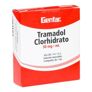 TRAMADOL 50MG/1ML 5 AMP GF