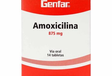 AMOXICILINA 875 MG 14 TABS GF