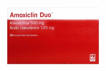 AMOXICLIN DUO 500MG/125MG 16 TBS REC
