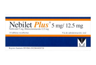 NEBILET PLUS 5 MG/12.5 MG 14 TABS