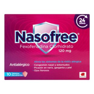 NASOFREE (FEXOFENADINA) 120 MG 10 TABS