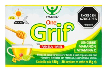ONE GRIF CON PANELA Y MIEL 30 SBS 15 G