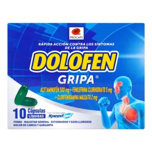 DOLOFEN GRIPA 10 CAPS