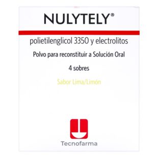 NULYTELY LIMA LIMON 4 SOBRES