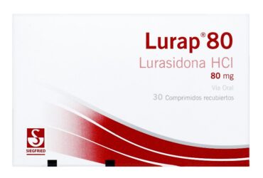 LURAP 80 MILIGRANOS 30 TABLETAS