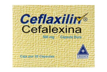 CEFLAXILIN CEFALEXINA 500MG 20CAP TRIDEX