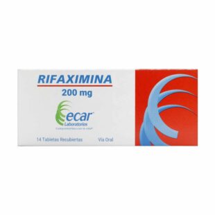 RIFAXIMINA 200 MG 14 TBS REC ECAR