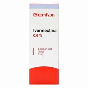 IVERMECTINA 0.6% SOLUCION ORAL 5 ML GF