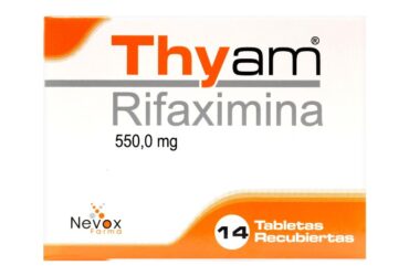THYAM 550 MG 14 TBS