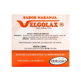 VELGOLAX POLVO NARANJA 22 GRAMOS