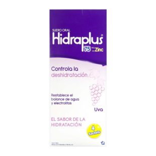 HIDRAPLUS 75 ZINC UVA BOL.100ML 4UND