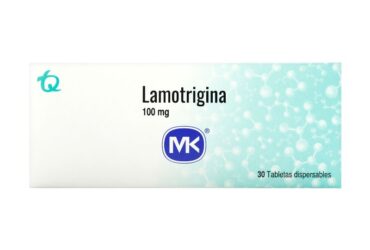 LAMOTRIGINA 100 MG 30 TABLETAS (P)52740