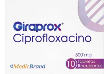 GIRAPROX 500 MG 10 TABLETAS COA
