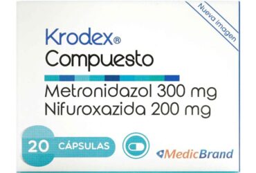KRODEX COMPUESTO 300 MG 20 CAPSULAS COA