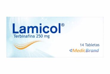 LAMICOL 250 MG 14 TABLETAS COA