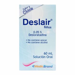 DESLAIR 0.05% SOL.ORAL CHICLE 60 ML COA