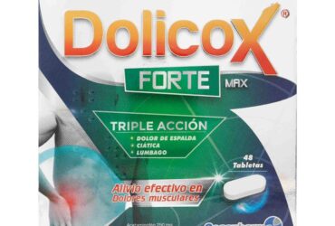 DOLICOX FORTE MAX CAJA 48 TABLETAS COA