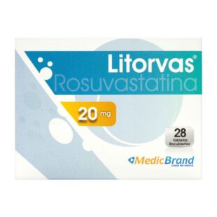LITORVAS 20 MG 28 TABS COA