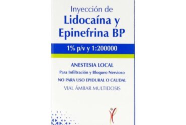 LIDOCAINA 1% EPINEFRINA 1200UI 20ML