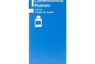 CLORFENIRAMINA 2MG/5ML JARABE 120ML