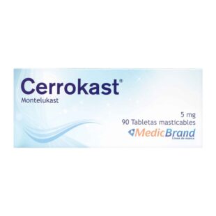 CERROKAST 5 MG 90 TBS MAST COA