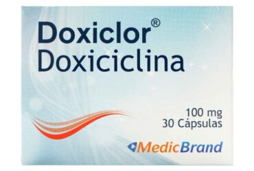 DOXICLOR 100 MG 30 CAPS COA