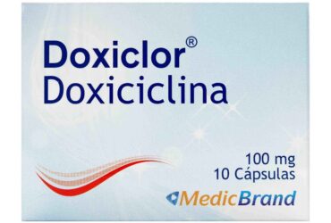 DOXICLOR 100 MG 10 CAPS COA