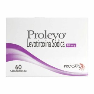 PROLEVO 88 MCG 60 CAPS BLANDAS
